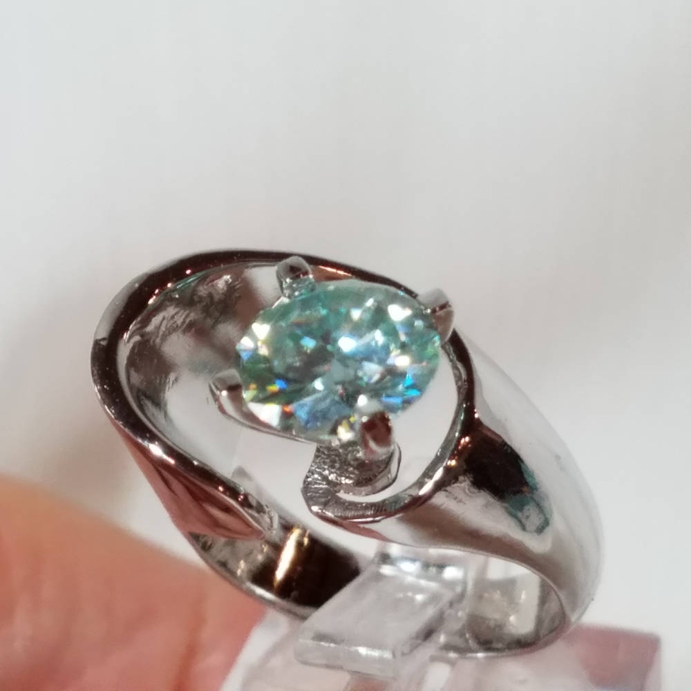 MOISSANITE RING 2.54 ct. - Picture 8 of 13